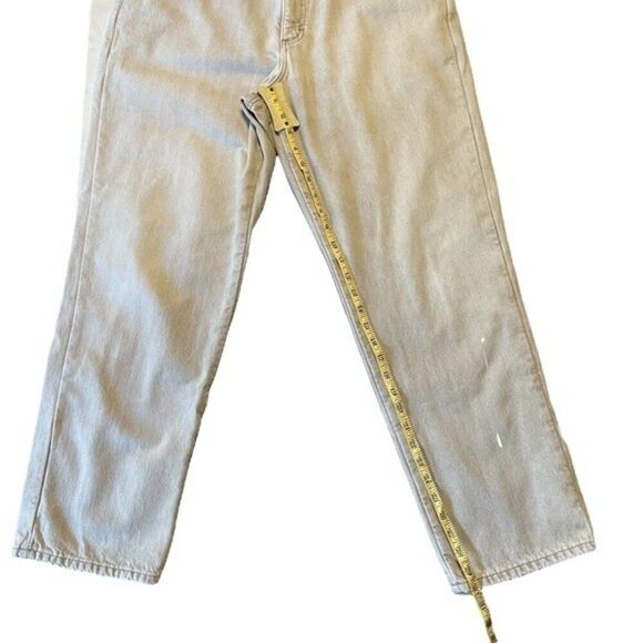 Flannel Lined L. L. Bean Double L Tan Jeans Size 35 x 30 - Picture 8 of 12